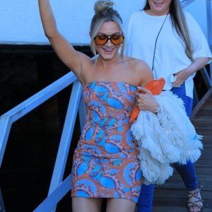 With Jean - Chloe Corset Mini Dress-Papi